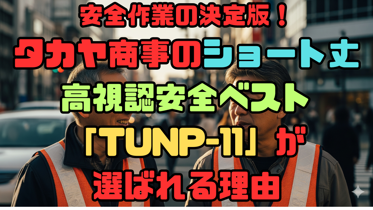 タカヤ商事高視認ベスト