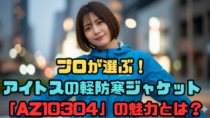 プロが選ぶ！アイトスの軽防寒ジャケット「AZ10304」の魅力とは？