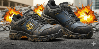 JSAA A種を纏う！唸るほどタフな「コーコス安全靴