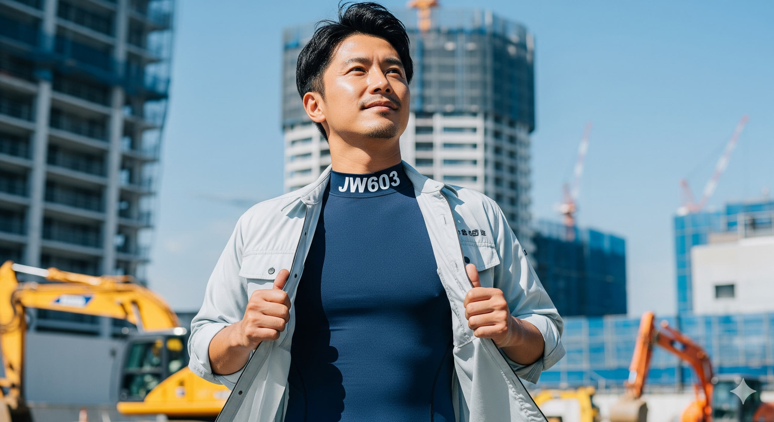 現場の男が選ぶ究極の快適性。汗濡れとベタつきに終止符を打つ「JW603」
