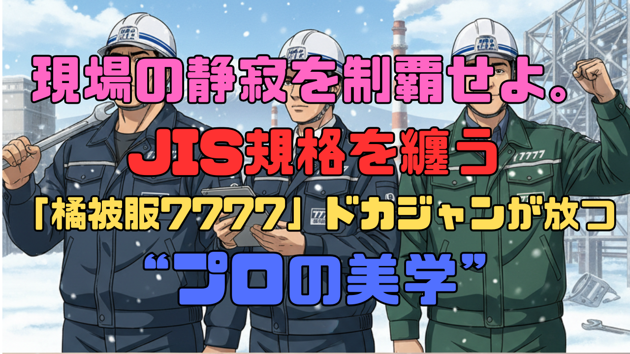 https://www.alberotto.com/column/wp-content/uploads/2025/10/現場の静寂を制覇せよ。JIS規格を纏う「橘被服7777」ドカジャンが放つプロの美学.png