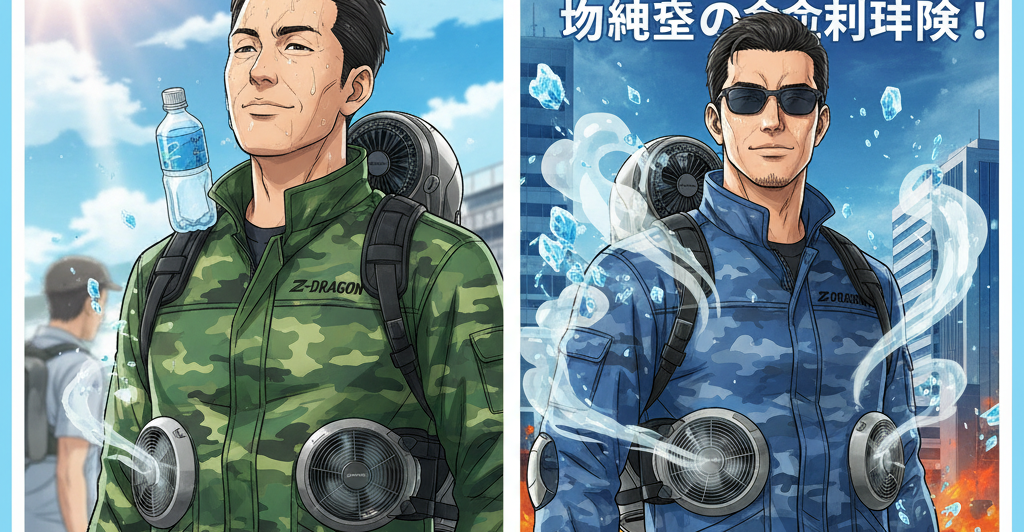 過酷な夏を制覇せよ】イケてる男の最終兵器、Z-DRAGON迷彩空調服