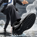 「滑らない男」は足元で決まる。防水耐滑シューズ「丸五 マンダム59」がビジネスと現場の常識を変える