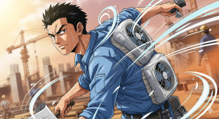 【戦場を支配せよ】プロの夏、漂う汗を”香気”に変える空調服ギア