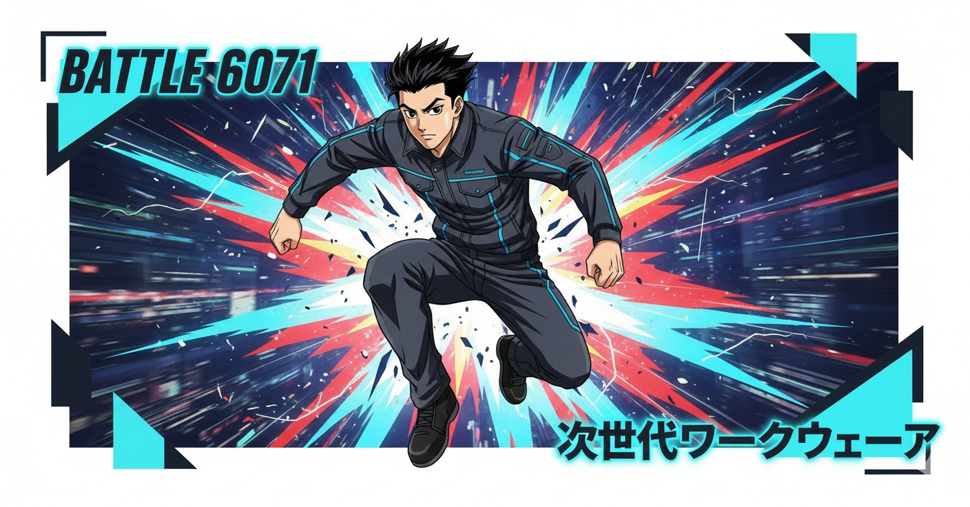 バートル6071が実現する次世代ワークウェア