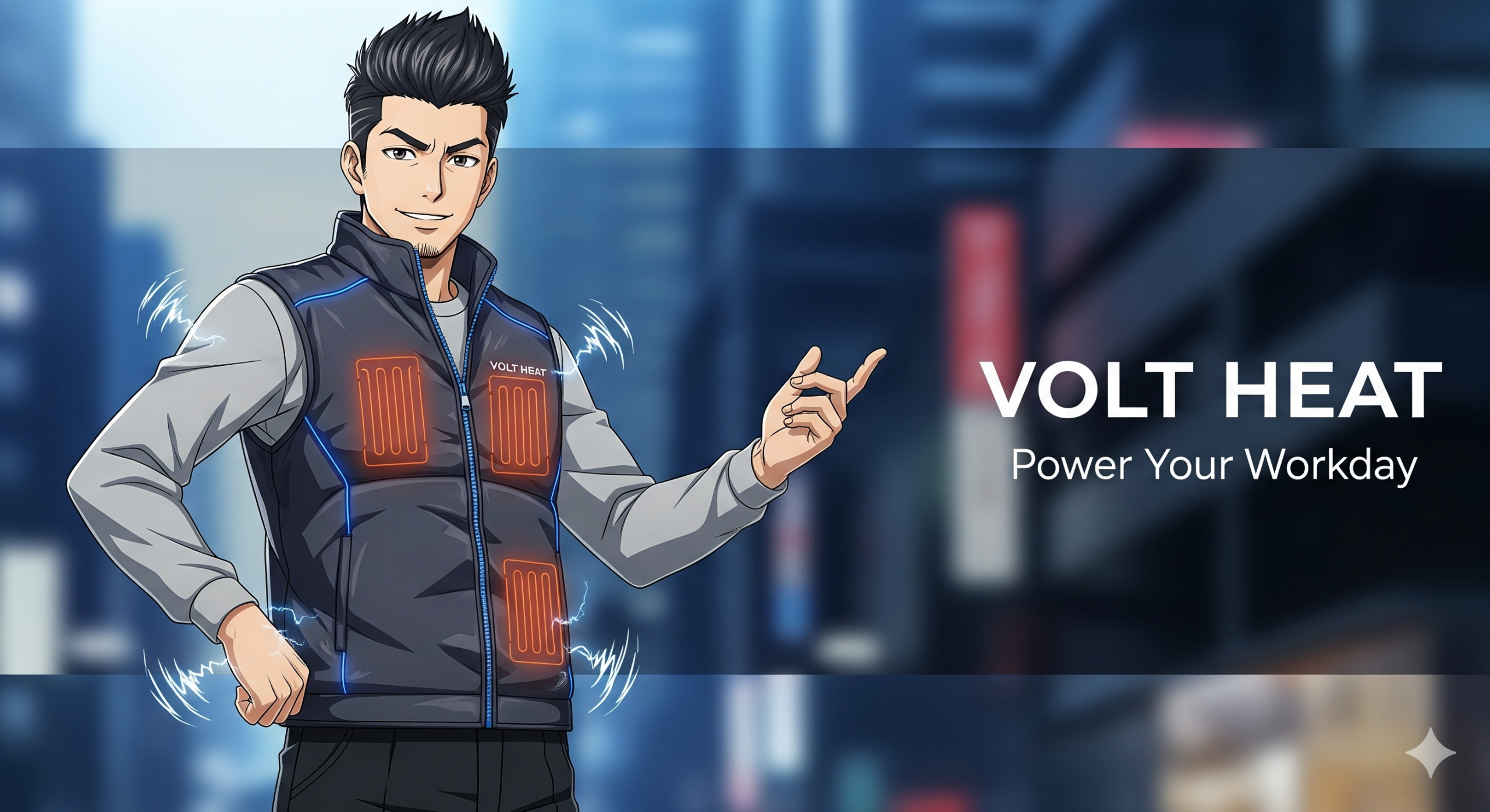 男の作業着をアップデートする『VOLT HEAT』電熱ベスト