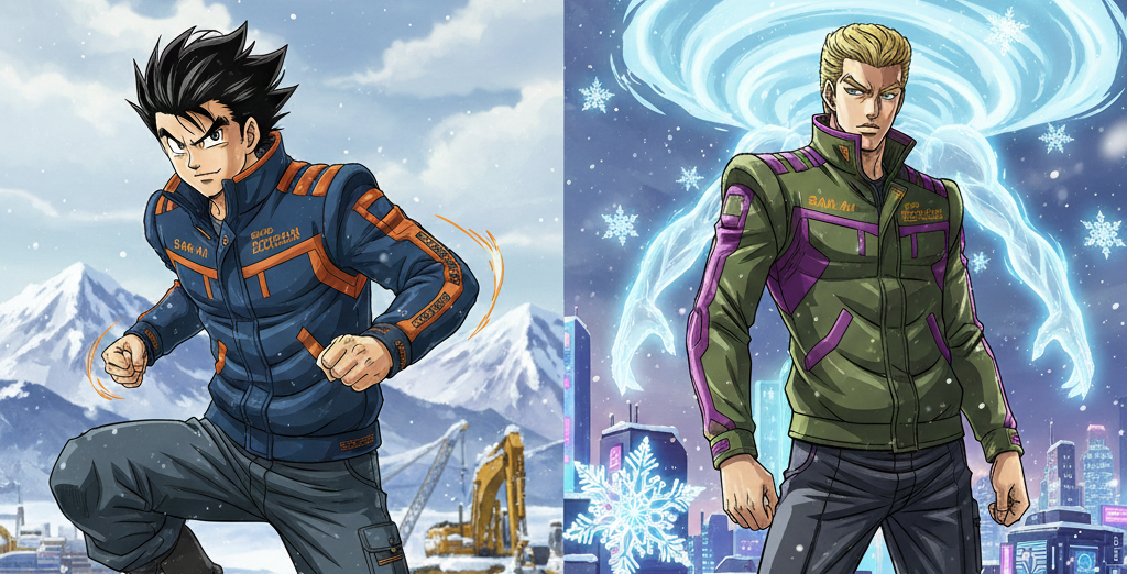 【冬の現場の常識を覆す】男が求める機動力を実現！三愛6000ストレッチドカジャン