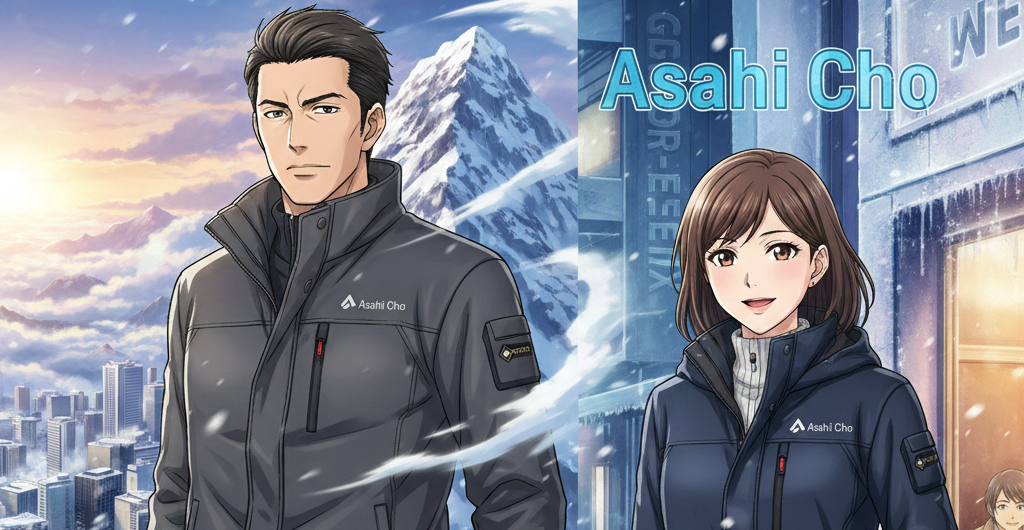 【無敵の防風】一流の男が選ぶ、アサヒチョウ×ゴアテックスの最強ミドラー「51033」で冬を制す