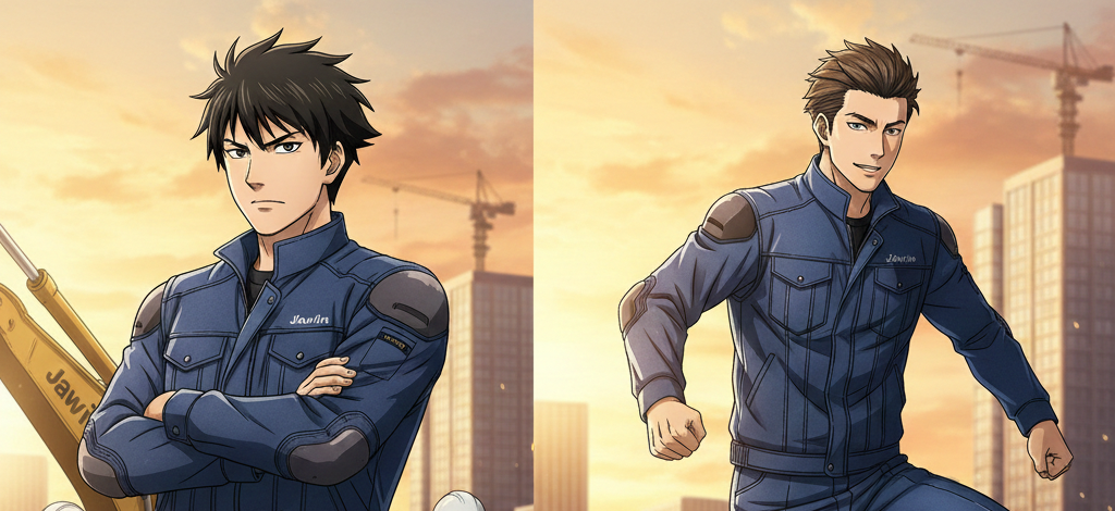 【男の格上げ】強靭な鎧を纏え！Jawin「57000」コーデュラデニムが現場の常識を塗り替える