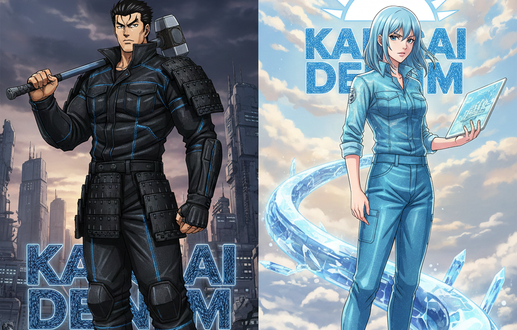 漆黒の鎧か、蒼き魂か。大川被服「KANSAIデニム」が現場の常識を塗り替える