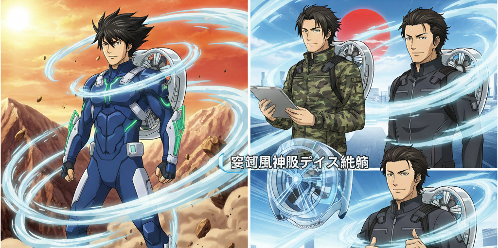 猛暑をぶち破る圧倒的風力！空調風神服デバイス進化論｜男を熱狂させる「強風」の正体