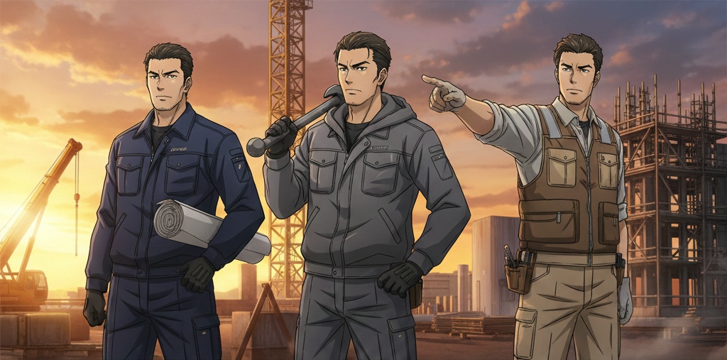 男が惚れる作業着。Jawin厳選3品番が魅せる「圧倒的現場主義」の美学