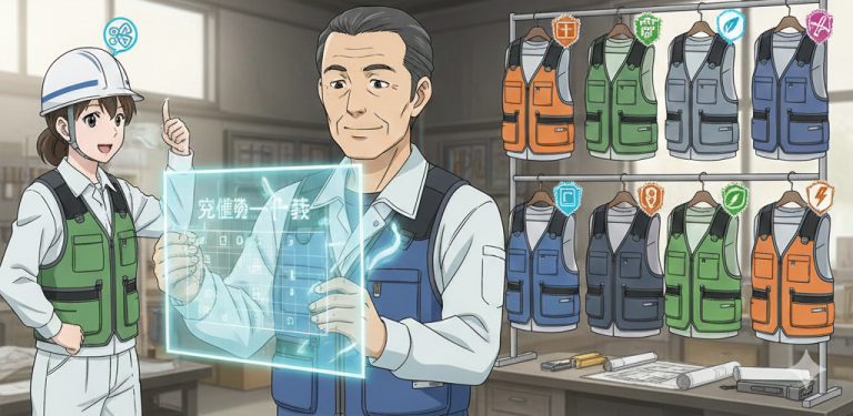 自重堂・空調服ベスト全7品番を徹底解剖。現場のプロが唸る「究極の一着」選び方マトリックス