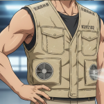 【極上の綿100％】無骨な男の肌を魅了する「KU92102」空調風神服ベストが現場の視線を奪う