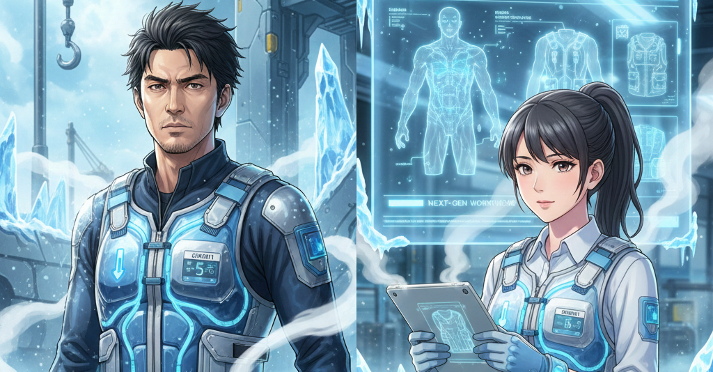 【極限冷却】静寂のなかに宿る冷気。プロが選ぶ水冷ベスト「ICW001」が夏現場の常識を塗り替える