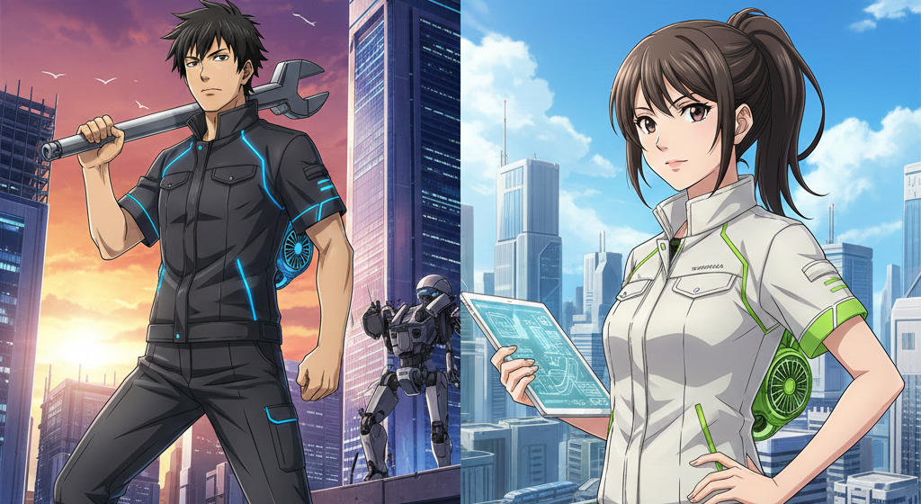 【現場の格を上げる一着】タカヤ商事 GCK002 が魅せる「攻め」の半袖空調服。仕事服の概念を覆す至極のデザイン