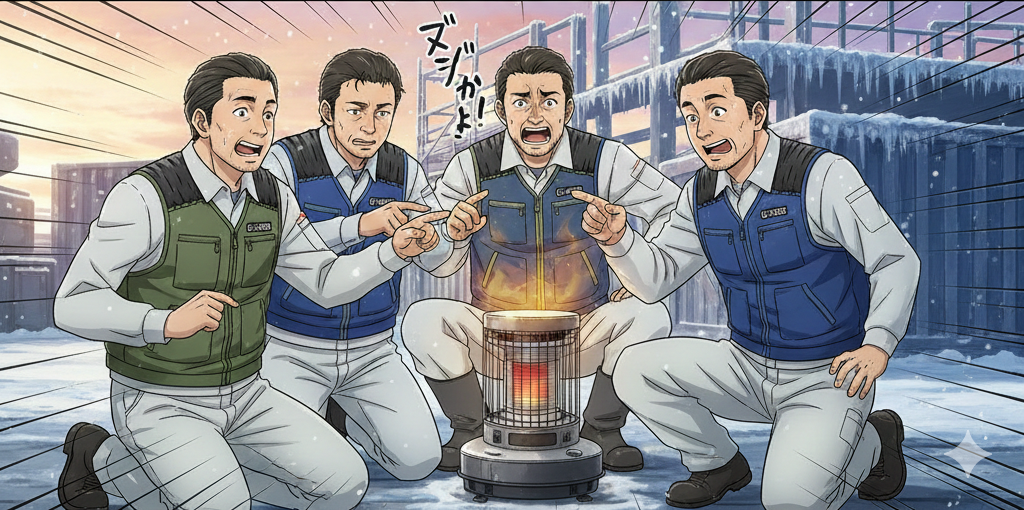 【羽毛を超えた衝撃】イケてる男性が唸る！コーコスG1099防寒ベストが冬の現場を熱狂させる理由