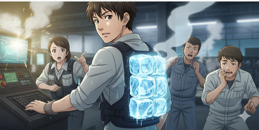 【背中に氷を背負う衝撃】ライバルメーカーも絶賛！村上被服「PV333」が現場の常識を破壊する