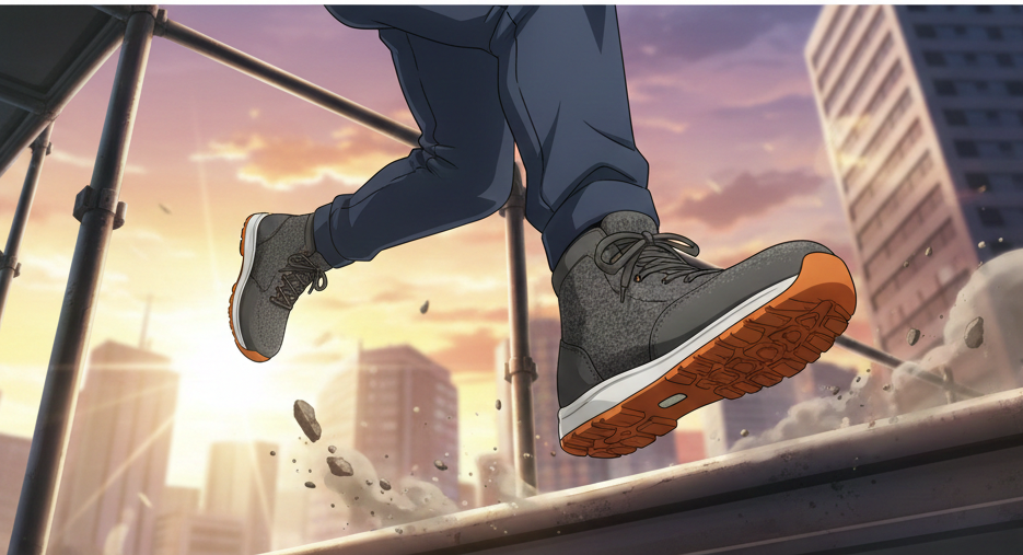 【足元を研ぎ澄ませ】ニットが現場を支配する。丸五「マンダムニット #002」が魅せる次世代の機動力