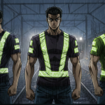 【闇夜を切り裂く視認性】JR保線・軌道工の命を守る「高輝度反射カスタムTシャツ」の衝撃