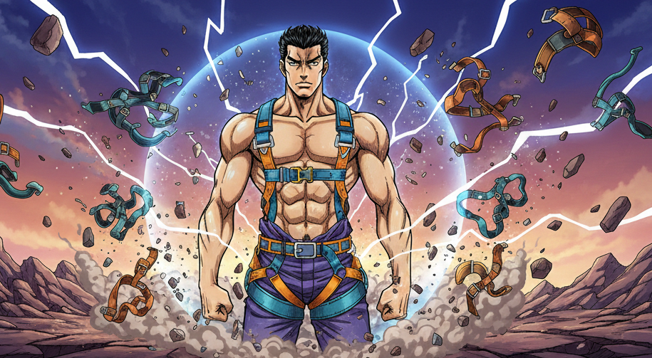 【静寂なる爆風】ハーネスの圧殺を無効化せよ。アイトスAZ-50297が常識を粉砕する