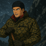 野性を解き放て。蛇柄ドットカモが現場を支配する。コーコスG-6025が魅せる破壊的インパクト