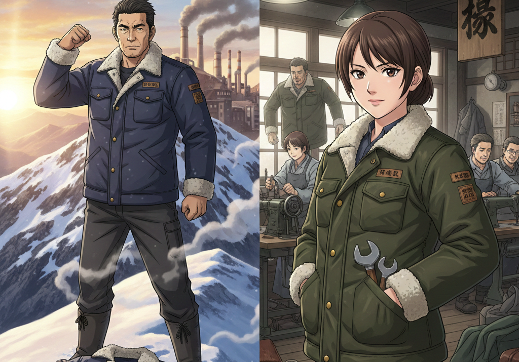 ヤワな防寒着は脱ぎ捨てろ。一生モノの相棒となる『日本製・極ドカジャン』の衝撃。