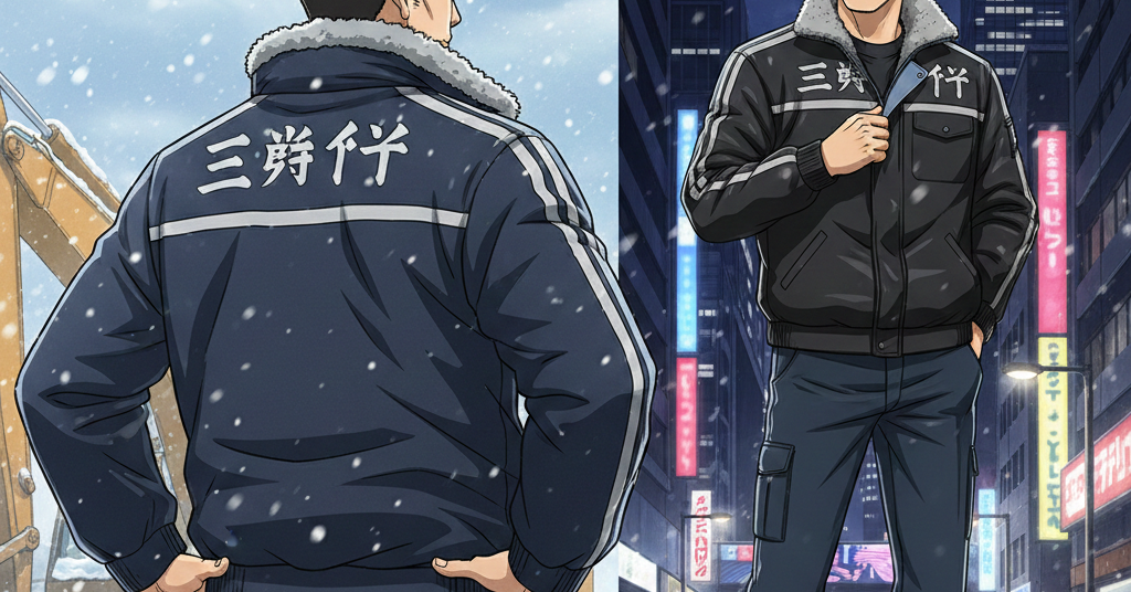 不朽の名作】漢の背中で語る防寒着。シンメン1777「三段鳶」ドカジャンが現代に放つ圧倒的存在感