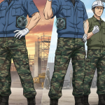 男の格上げは「迷彩」で決める。空調服KU91310×迷彩パンツWA91315が現場の視線を奪う