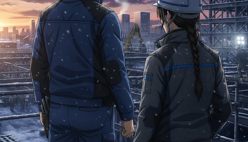 背中で語る防寒の新境地。3Mシンサレートが宿るJawin 58234で冬の現場を制圧せよ