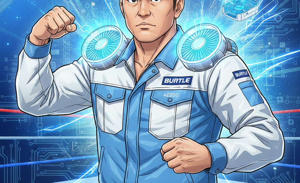 【バートル AC220】空調服ファンユニットの進化を徹底解説！プロが選ぶ熱中症対策の決定版｜静岡県富士市作業服/作業着「アルベロットユニ」