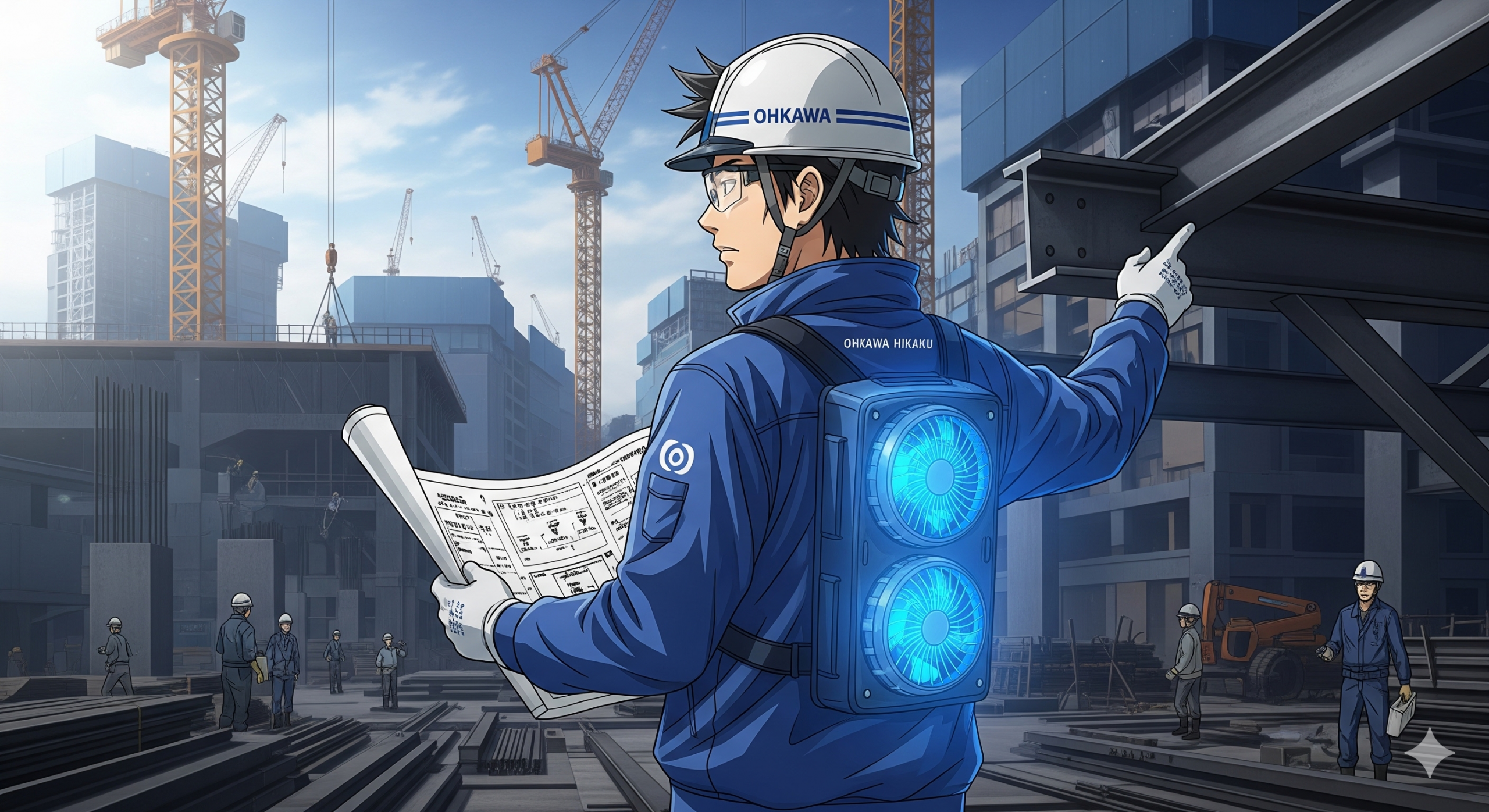 【1万円以下で完結】モバイルバッテリーで動く空調風神服？大川被服「トランスフォーマーデバイス」が現場の常識を変える