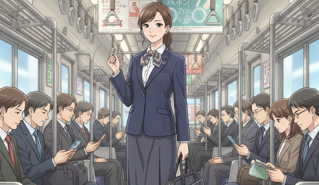 【事務服で電車通勤はアリ？】恥ずかしくない着こなしと会社ルールの賢い対処法をプロが解説