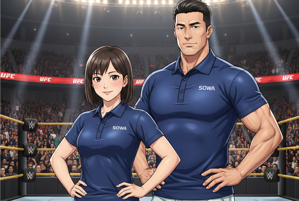 【光沢感で差がつく】桑和（SOWA）7045ポロシャツを徹底解説！上品なシャンブレー調が現場の品格を変える