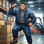 【最大8L・ウエスト150cmまで対応】アサヒチョウ8302シリーズが巨漢のプロに選ばれる理由。超ビッグサイズ作業着の決定版を徹底解説