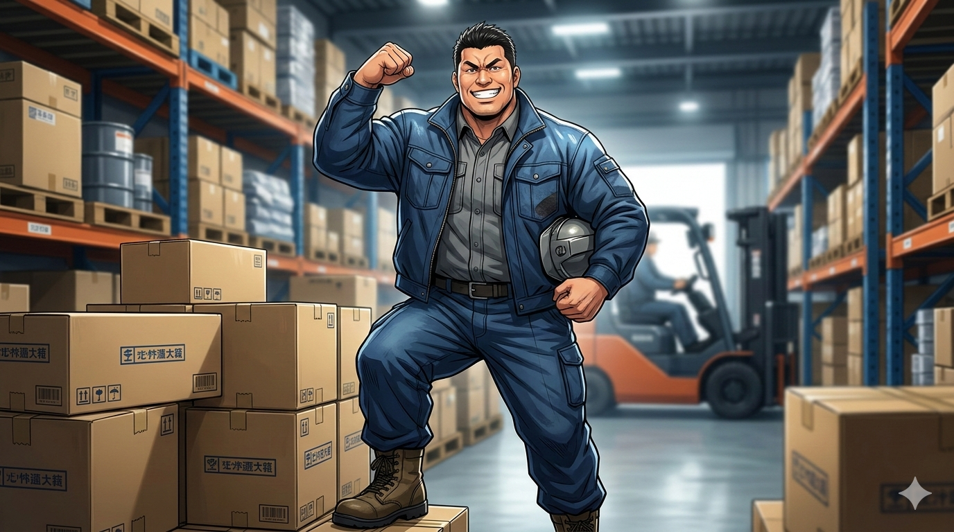 【最大8L・ウエスト150cmまで対応】アサヒチョウ8302シリーズが巨漢のプロに選ばれる理由。超ビッグサイズ作業着の決定版を徹底解説