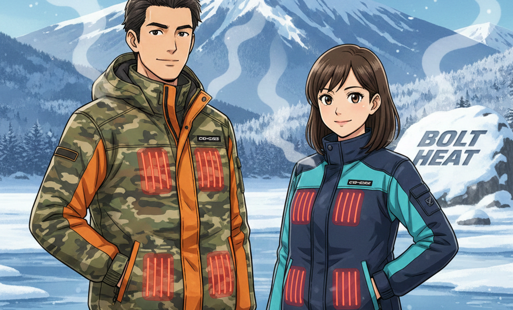 【最強の防寒】コーコス「ボルトヒート」G8049＆G8040を徹底解説！アウトドアデザインと電熱機能が融合した次世代作業服