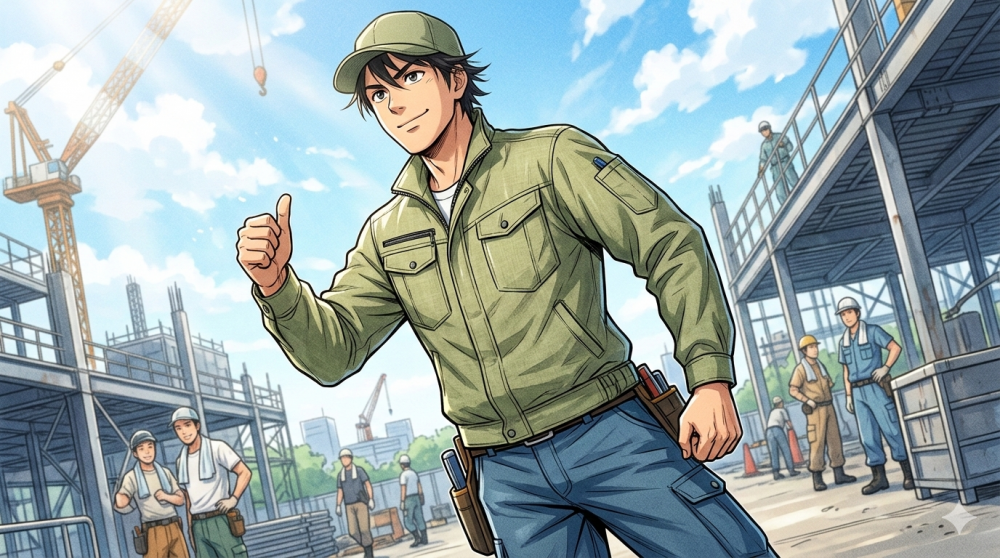 夏の作業服に革命！自重堂Jawin 56600ブルゾンの麻混素材がもたらす究極の涼しさとデザイン性