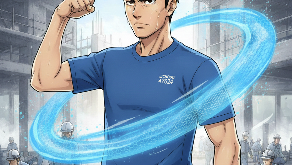 【コスパ最強】自重堂47684吸汗速乾Tシャツを徹底レビュー！現場で選ばれる理由と驚きの機能性