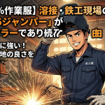 【綿100%作業服】溶接・鉄工現場の定番！三愛「96ジャンパー」がロングセラーであり続ける理由