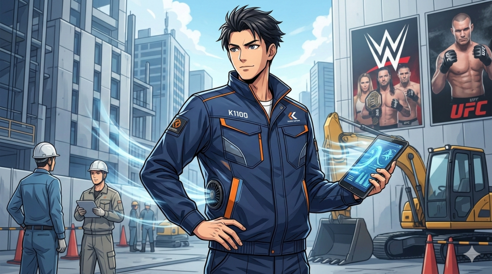 カンサイデザイン空調風神服K1100を徹底解説！おしゃれと高機能を両立した次世代の作業服