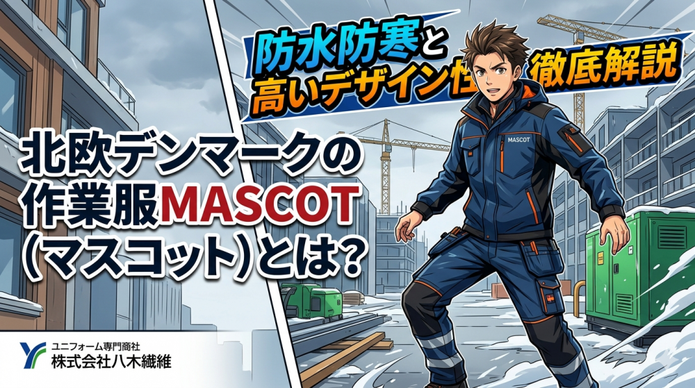 北欧デンマークの作業服MASCOT（マスコット）とは？防水防寒と高いデザイン性を徹底解説