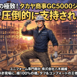 綿100％の極致！タカヤ商事GC5000ジャンパーが現場で圧倒的に支持される理由