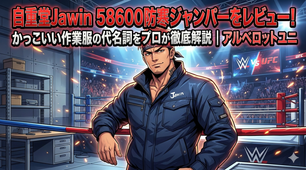 自重堂Jawin 58600防寒ジャンパーをレビュー！かっこいい作業服の代名詞をプロが徹底解説｜アルベロットユニ