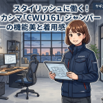 スタイリッシュに働く！カーシーカシマ「CWU161」ジャンパーの機能美と着用感