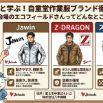 自重堂（Jichodo）作業服ブランド徹底比較！Jawin・Z-DRAGON・スタンダードの違いと選び方