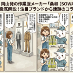 【必見】岡山発の作業服メーカー「桑和（SOWA）」の魅力を徹底解説！注目ブランドから話題のコラボまで