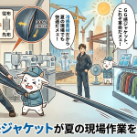 【桑和0328-00】驚愕の300%ストレッチ！G.G.冷感ジャケットが夏の現場作業を変える理由
