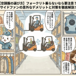 【空調服の選び方】フォークリフト乗らないなら要注意？サイドファンの意外なデメリットと対策を徹底解説！