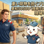 重い荷物を担ぐプロの相棒！桑和50580「強肩ポロシャツ」が現場を変える